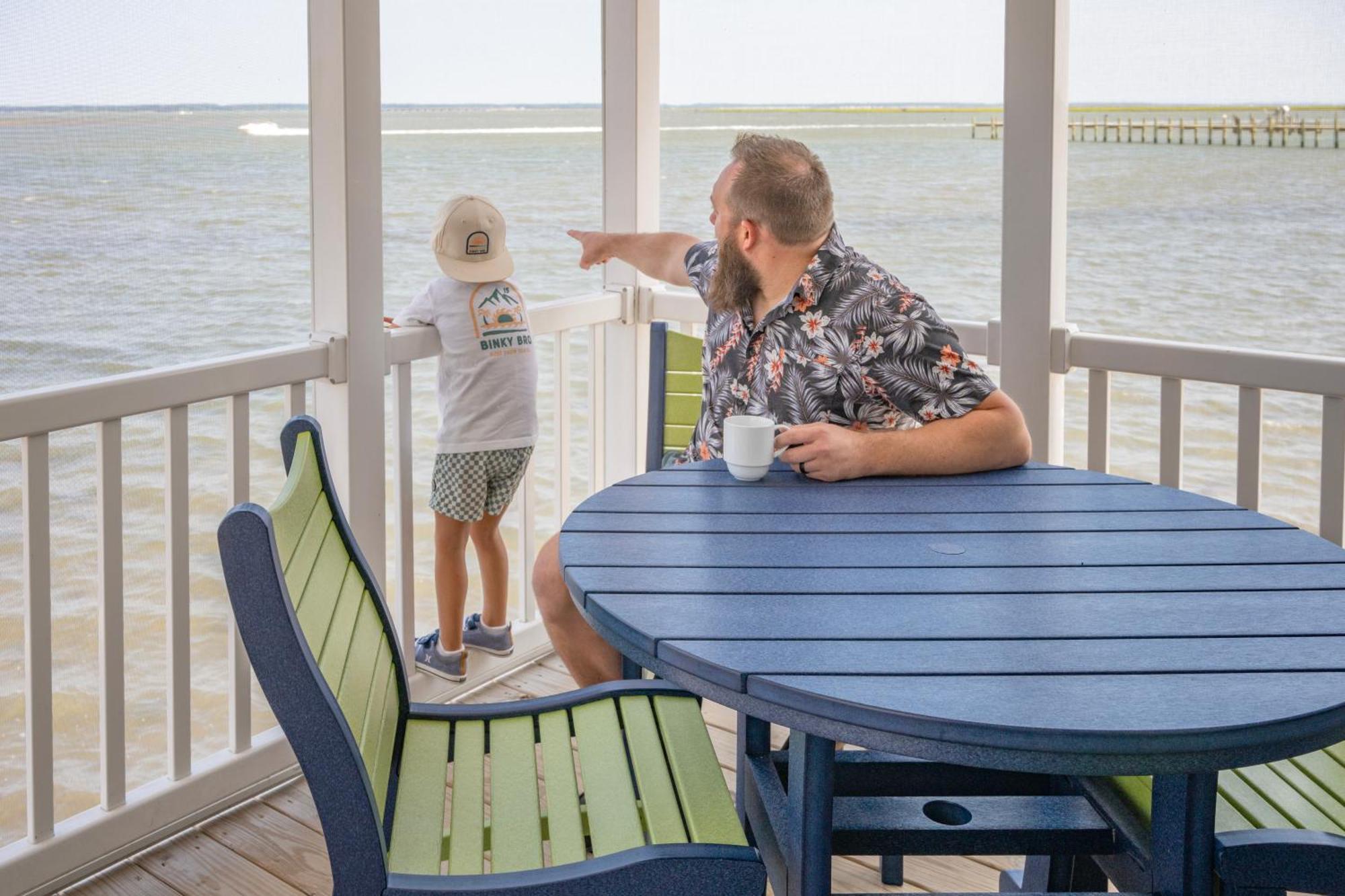 Blufin Bungalows & Marina Chincoteague Quarto foto